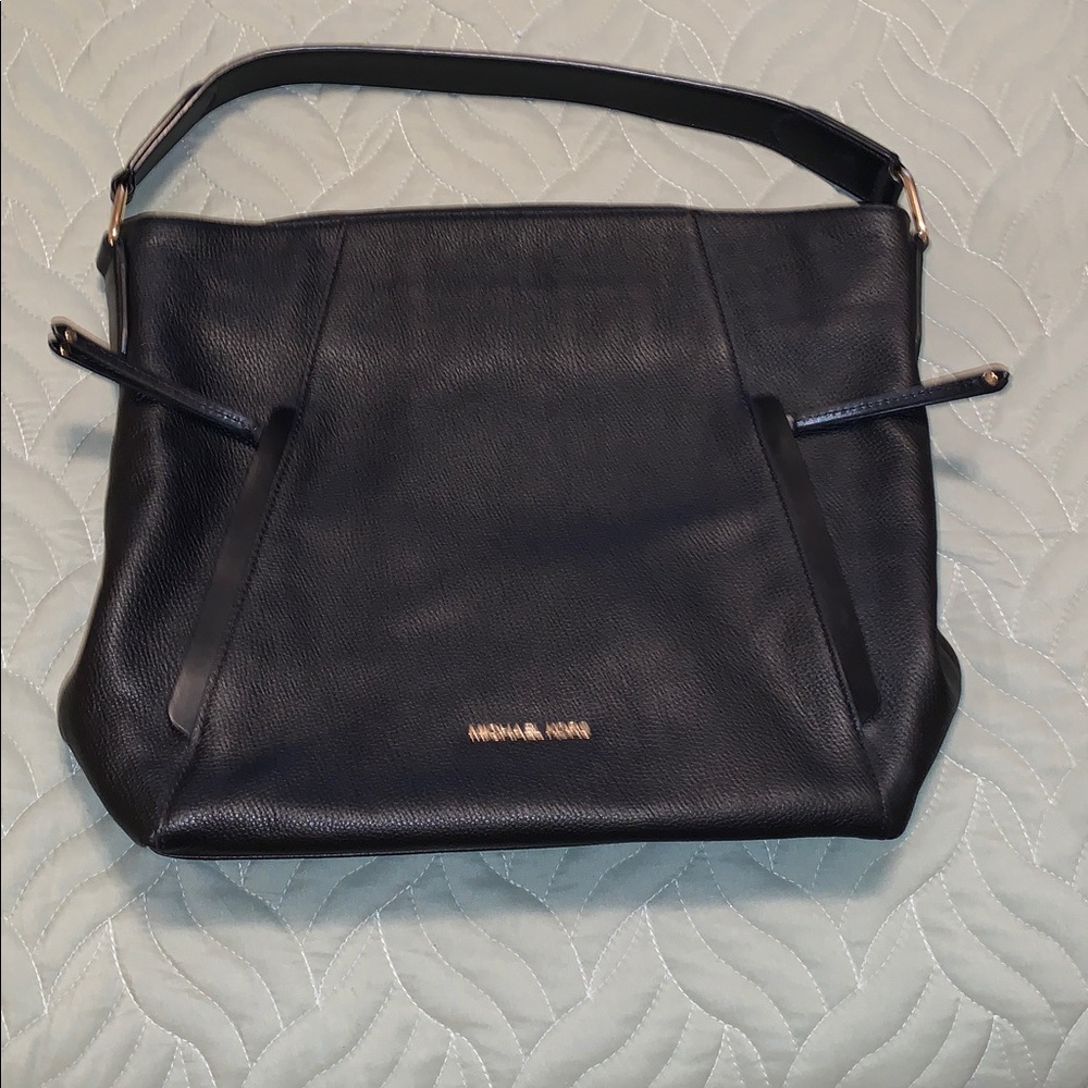 Michael Kors Black Pebbled Leather Tote Like New